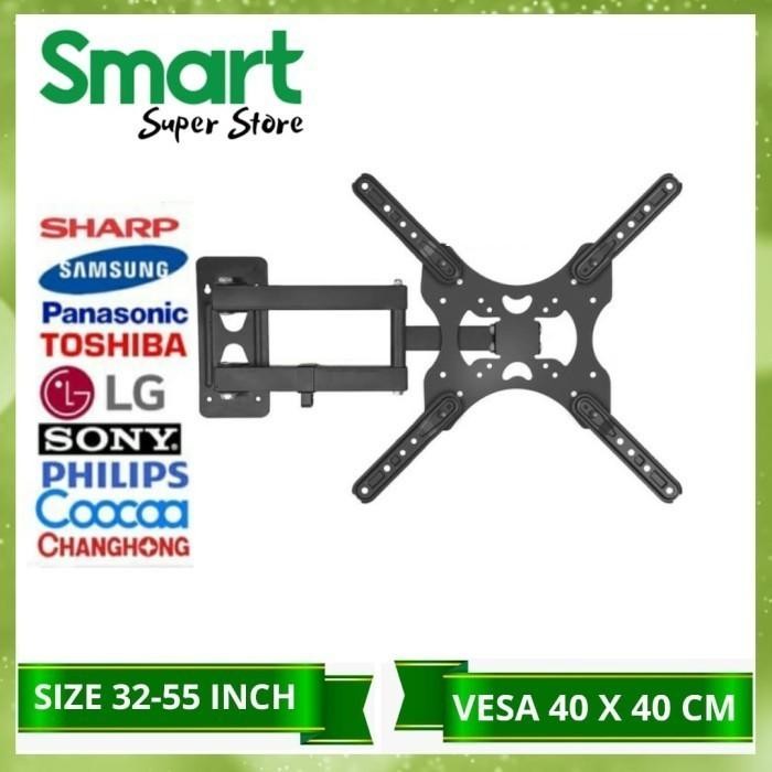 Bracket/Breket/Braket Lengan Tv Led 50 Inch