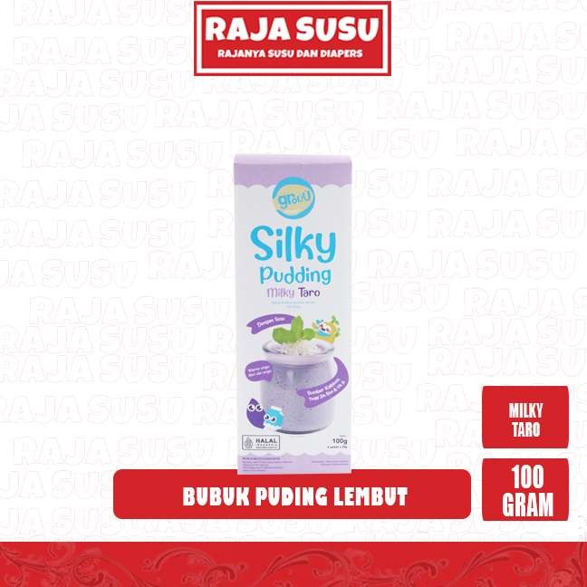 

GROUU SILKY PUDDING MILKY TARO 100GR - RAJA SUSU