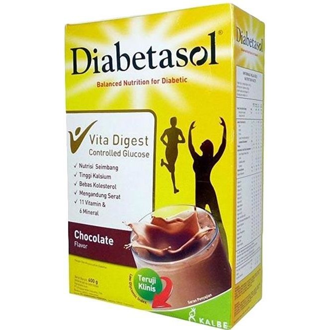

DIABETASOL COKLAT 570GR - RAJA SUSU