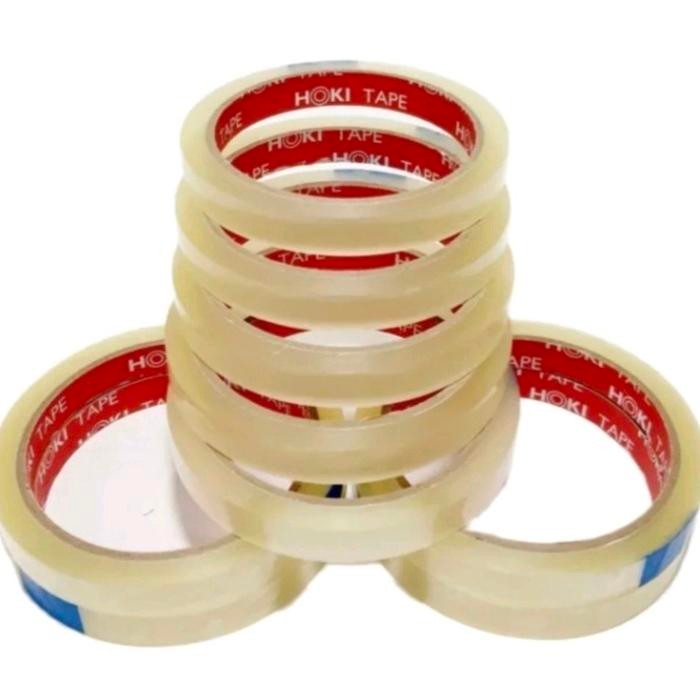 

Selotip bening / Isolasi ukuran 12mm x 72 yard