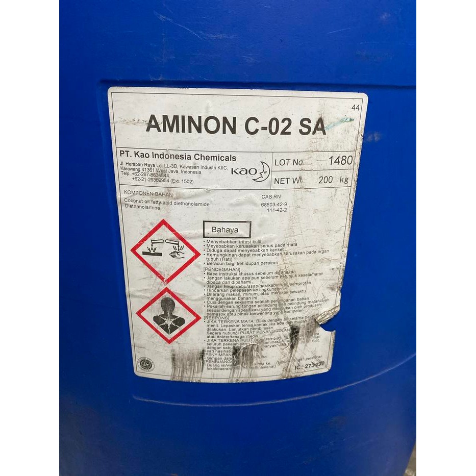 

Pilihan- Camperlan / Aminon / Cocamide Dea / Berat 1Kg