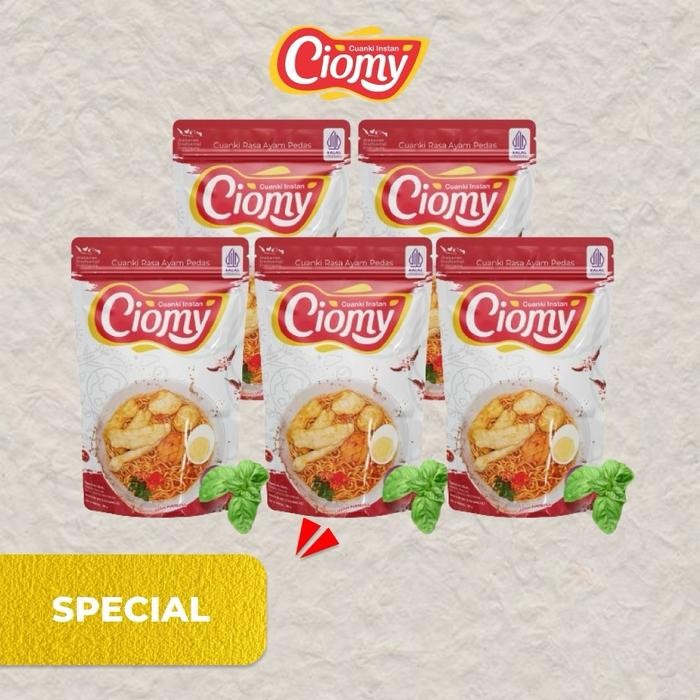 

Pilihan- Ciomy - Paket Bundling 5 Cuanki Chicken Spicy Pouch