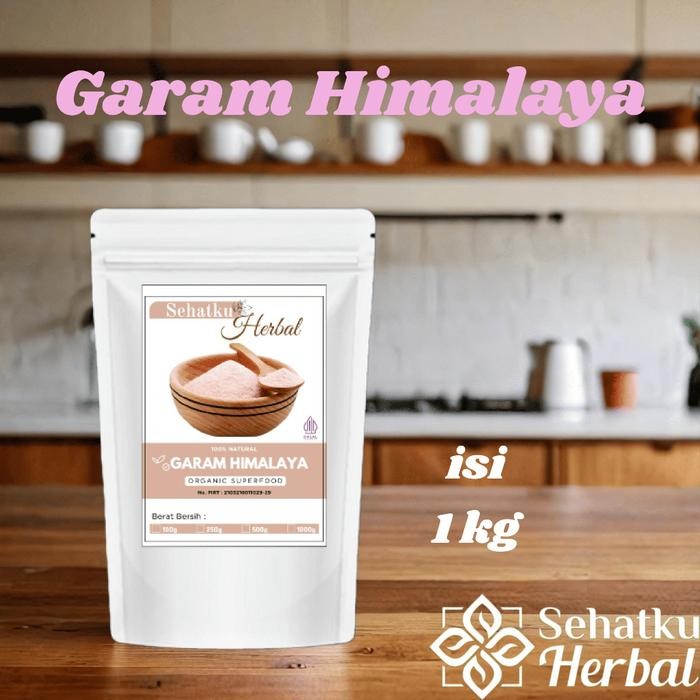 

Pilihan- Sehatkuherbal Garam Himalaya 1 Kg : Himalayan Pink Salt
