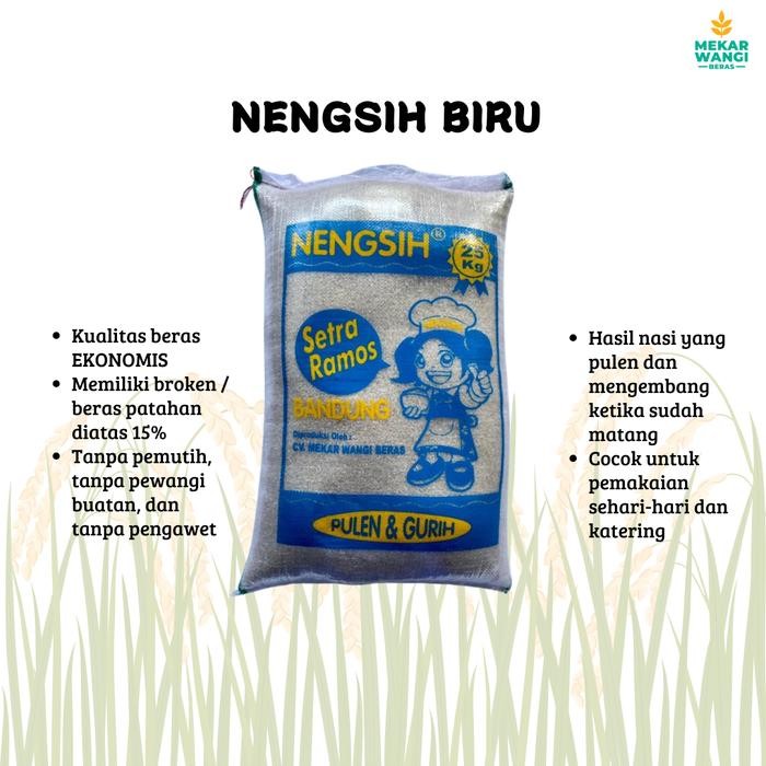 

Pilihan- Beras Ekonomis Nengsih Biru 20Kg