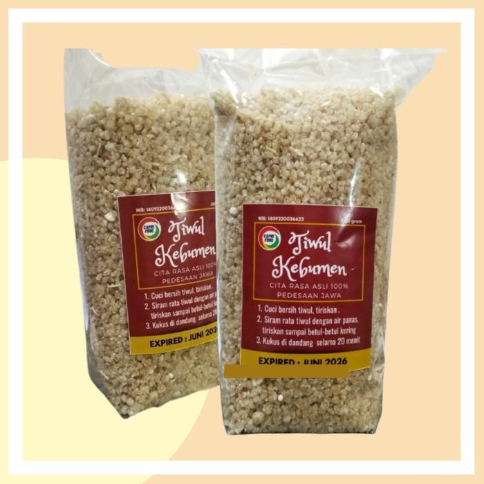 

Pilihan- Tiwul Kebumen 1007 Gram (Isi 2 Bungkus) Bebas Gula Tiwul Singkong Rendah Kalori