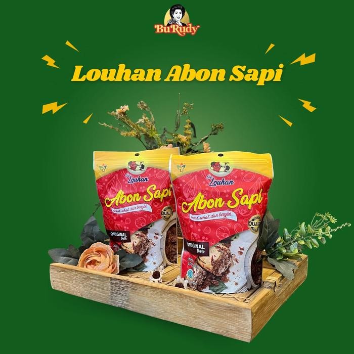 

ASLI Abon Sapi Spesial Cap Louhan kemasan 100gr READY STOCK