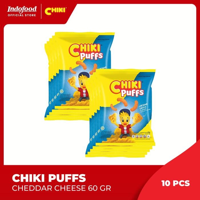 

TERLARIS 10 PCS - Chiki Puffs Cheddar Cheese 60 Gr READY STOCK