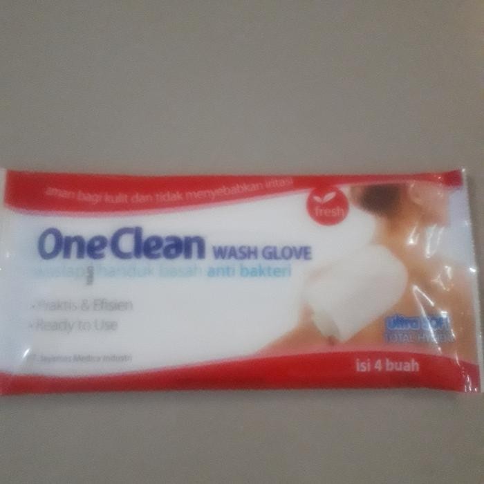 Pilihan- Washglove Onemed/Waslap Handuk Basah Anti Bakteri