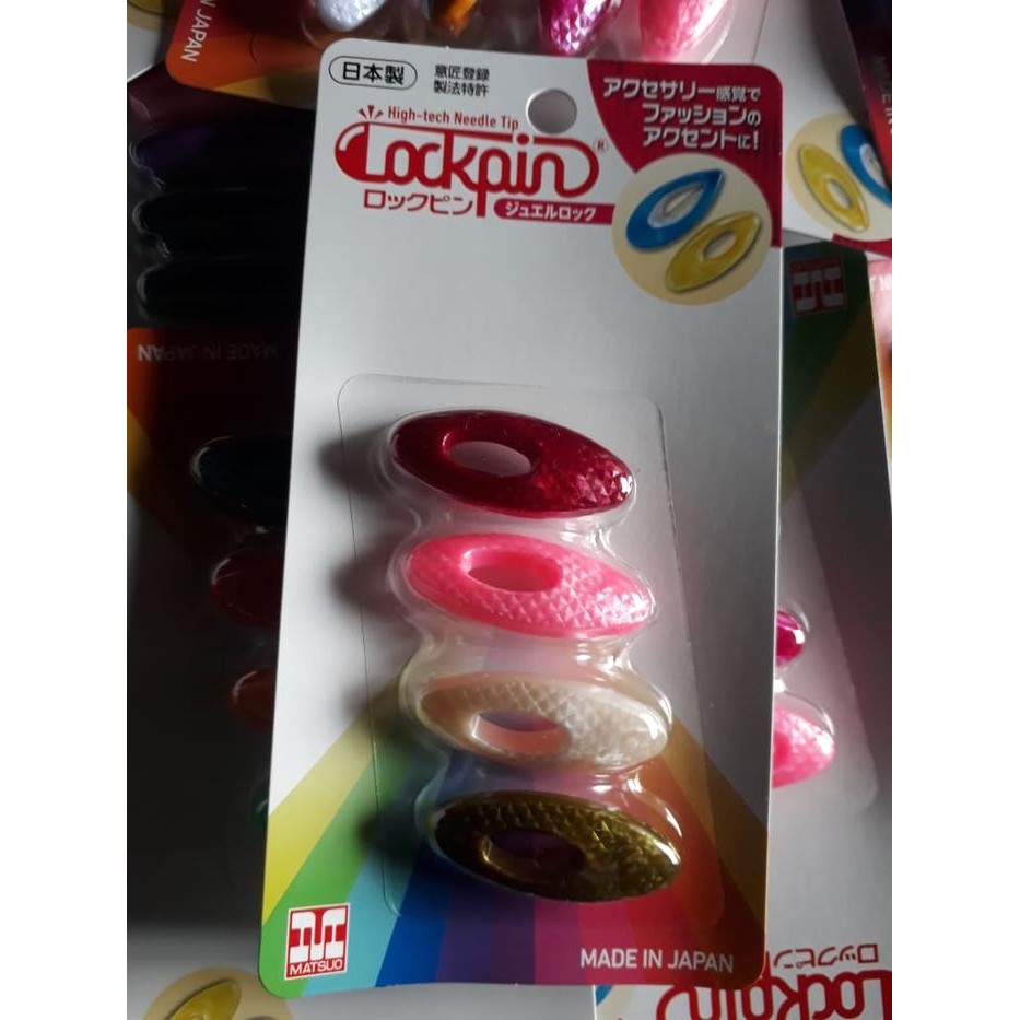 pita Peniti/bros Pigeon diamon metalik madein jepang