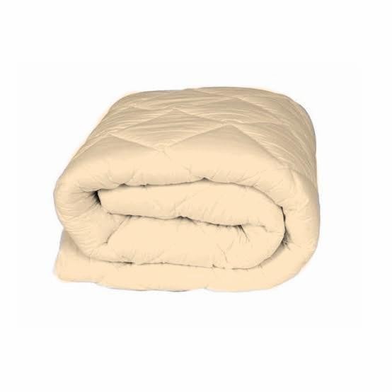 Bed Cover saja Comforter Single Katun Polos Selimut tanpa Sprei