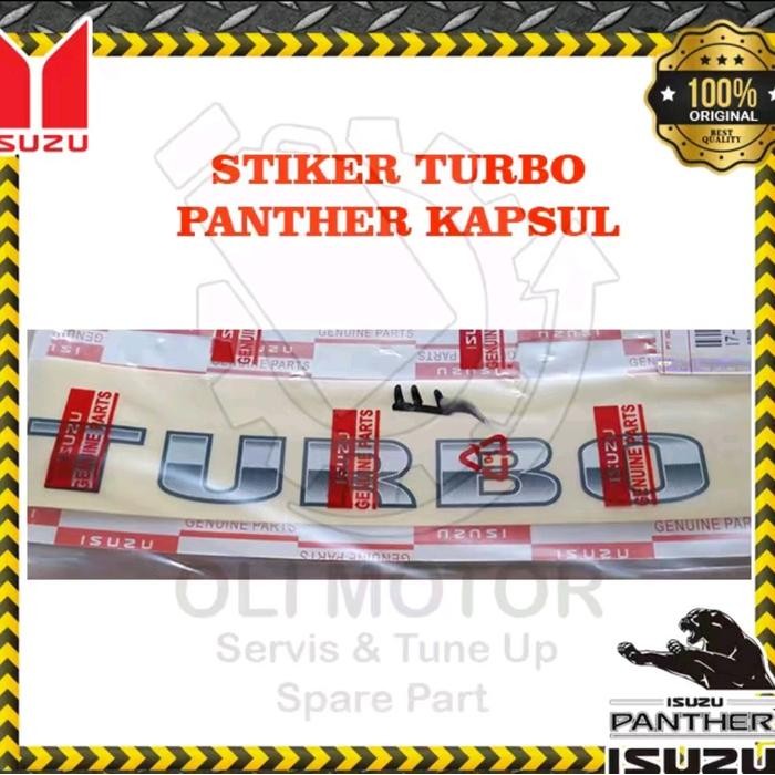 STIKER TURBO PANTHER KAPSUL