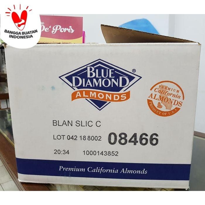

ALMOND SLICE Blue Diamond repack 1kg