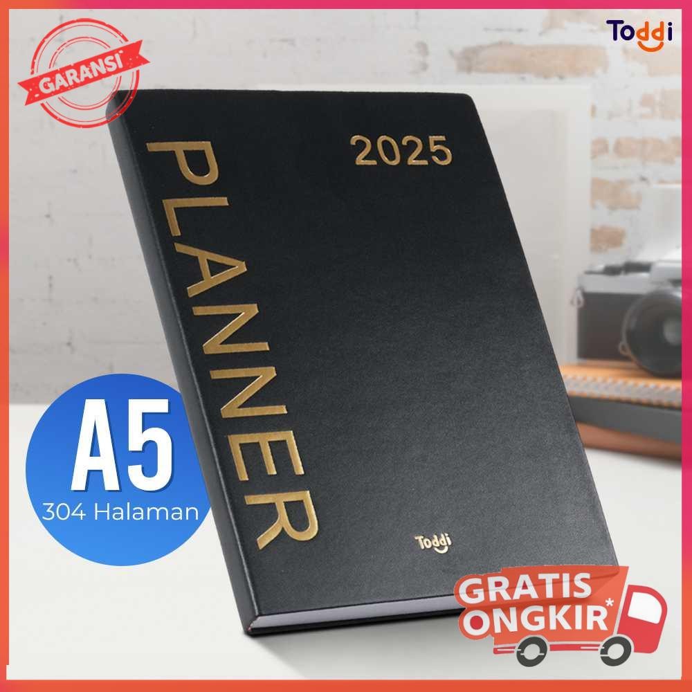 

Buku Agenda Softcover Monthly Planner A5 304 Halaman - TD-2025