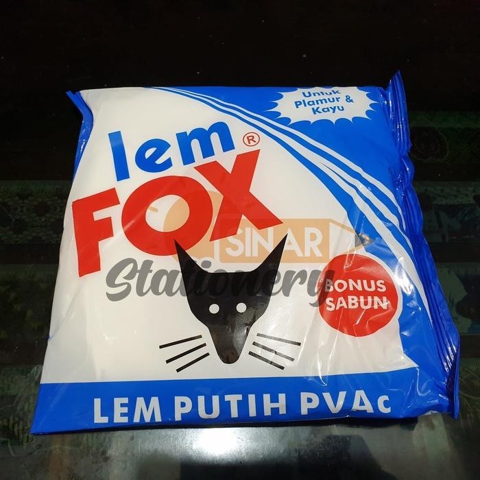 

Pilihan- Lem Fox Refill 600Gr
