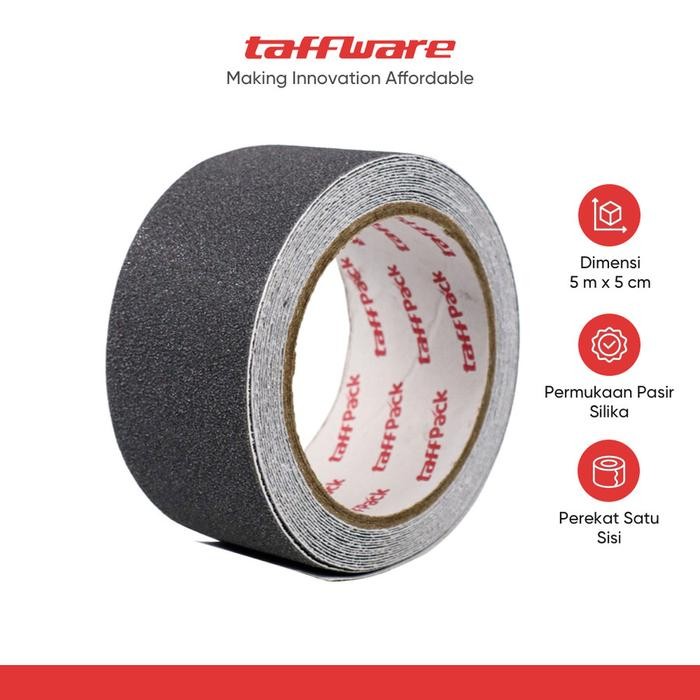 

Pilihan- Anti Slip Tape / Lakban Anti Licin Hitam 5 Cm X 5 Meter