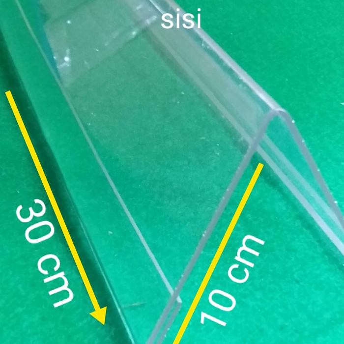 

Pilihan- Papan Nama Meja Akrilik Uk 10 X 30 Cm 2 Sisi Tebal 2 Mm