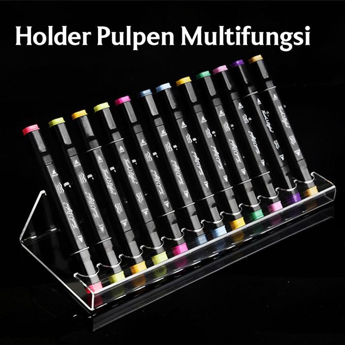 

Pilihan- Pen Holder Acrylic Multifungsi - Stand Pulpen Akrilik - Tempat Pulpen