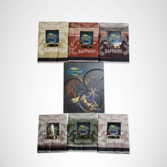 Sarung Shappire Jacquard Sarung Pria Sarung Dewasa Kain