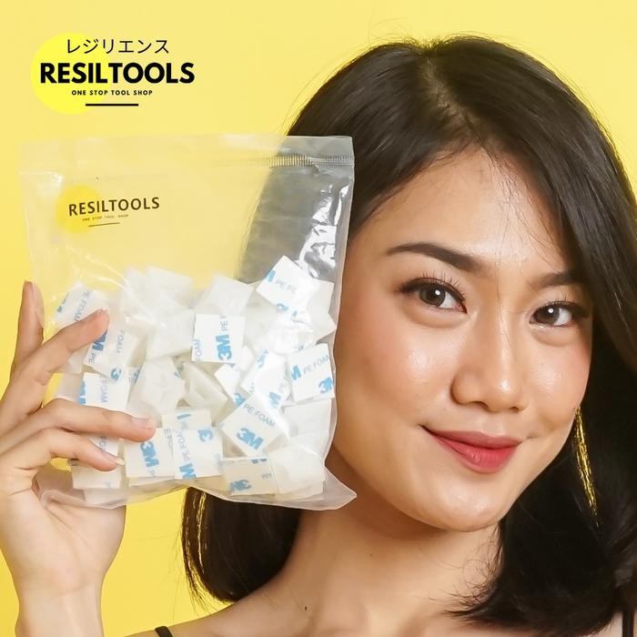 

Pilihan- Per 100 Dudukan Kabel Tis Putih 40 X 40 Cable Ties Mount Mounting Tie