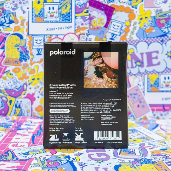 Polaroid Originals Color Black Frame Edition For I-Type Film