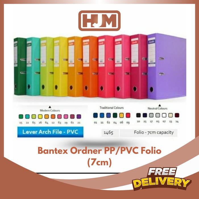 

Pilihan- Bantex Ordner Lever Arch File Pvc Folio 1465