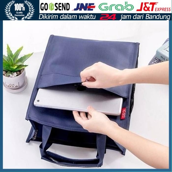 

Pilihan- A4 Tas Kursus Tas Sekolah Waterproof Tas Dokumen Map File Organizer