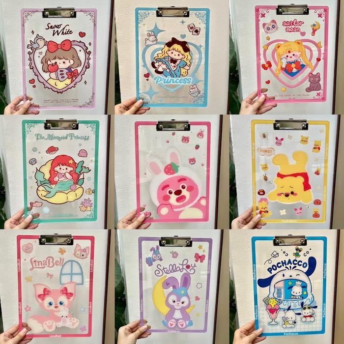 

Pilihan- Papan Klip Ujian Perlengkapan Sekolah Karakter Kartun Sanrio Disney Pooh Lotso Buzz