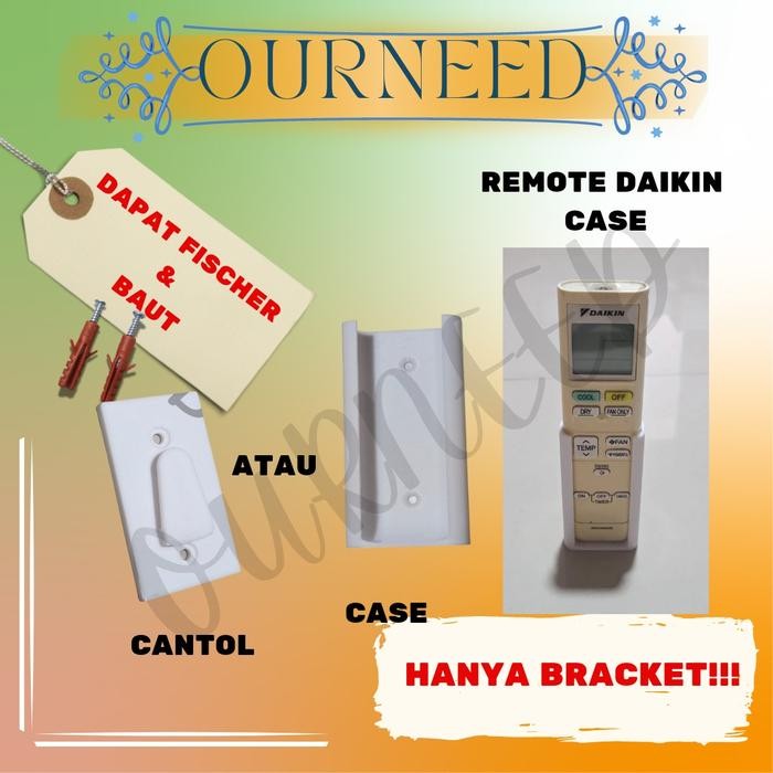 bracket holder remote ac daikin kode 835