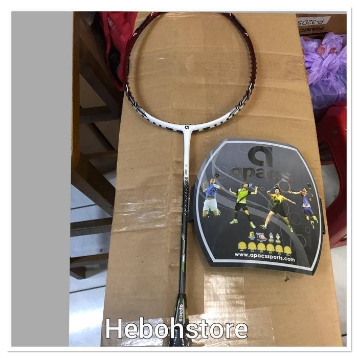 Raket Badminton Apacs Virtus 66 Original Bisa 35 Lbs Bonus Grip