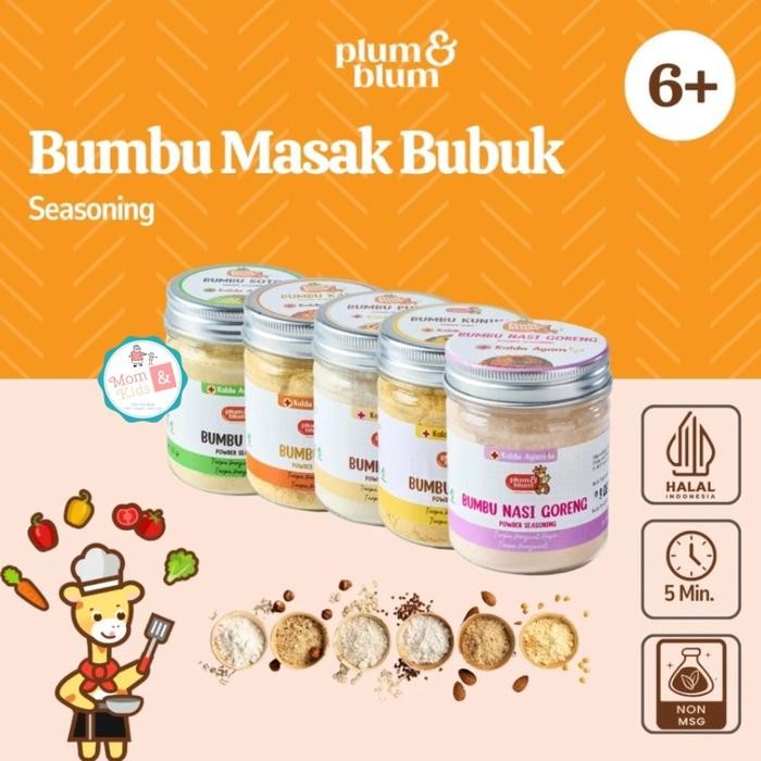 

Pilihan- Plum & Blum Bumbu Masak Mpasi Non Msg 50Gr Seasoning Powder Bumbu Bubuk Bayi