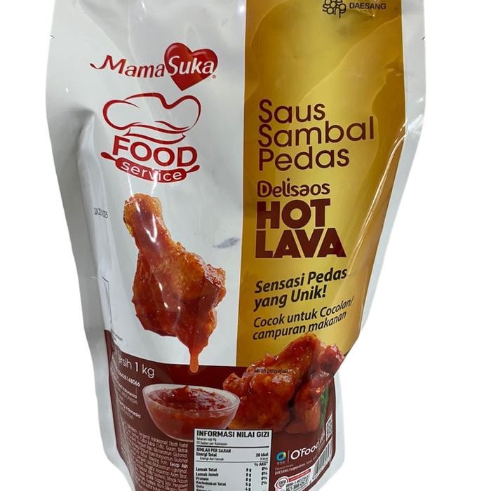 

Pilihan- Saus Hot Lava Ukuran 1 Kg
