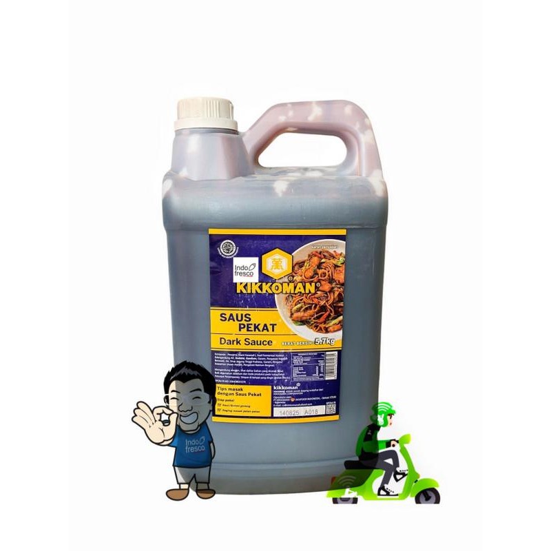 

Pilihan- Kikkoman Dark Soy Sauce- Kecap Asin Pekat Halal 5Kg Khusus Gosend