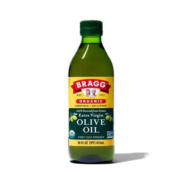 

Pilihan- Bragg Olive Oil (Minyak Zaitun) 473 Ml Minyak Organik Nabati
