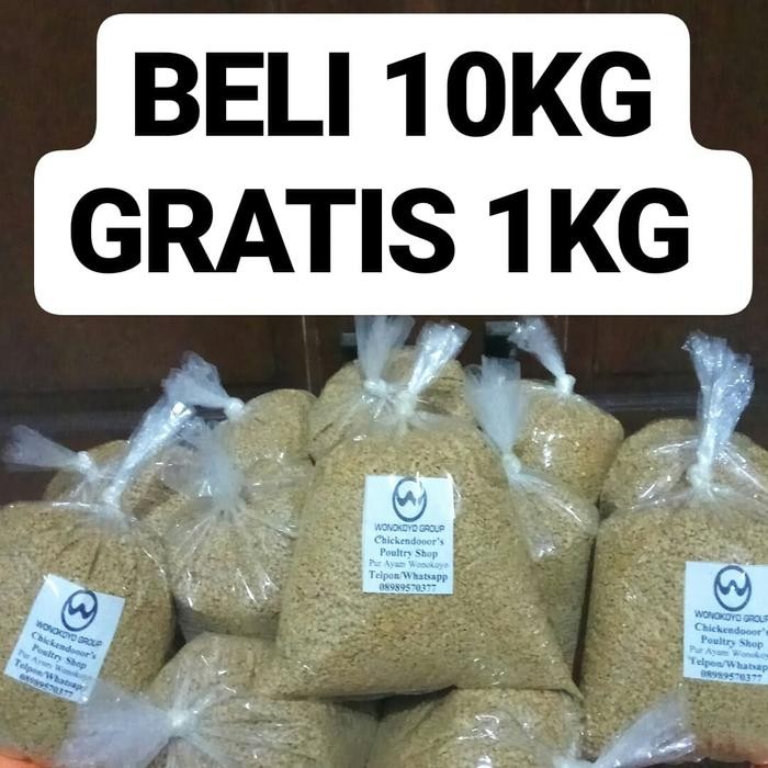 WONOKOYO CRUMBLE Pur Ayam Wonokoyo Crumble Murah Poer Pakan Bebek Eceran Kiloan 10kg Gratis 1kg