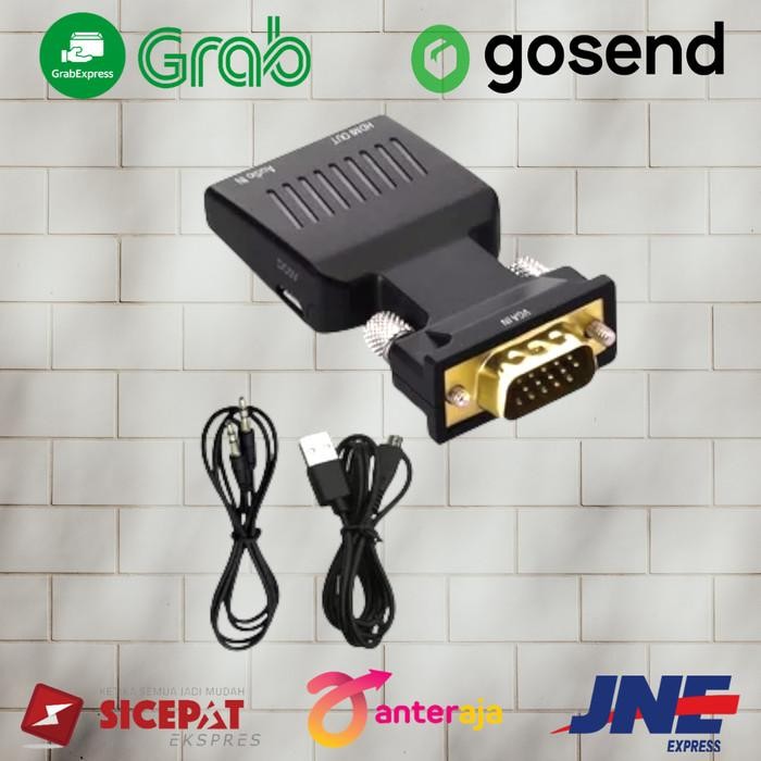 CONVERTER VGA TO HDMI WITH POWER