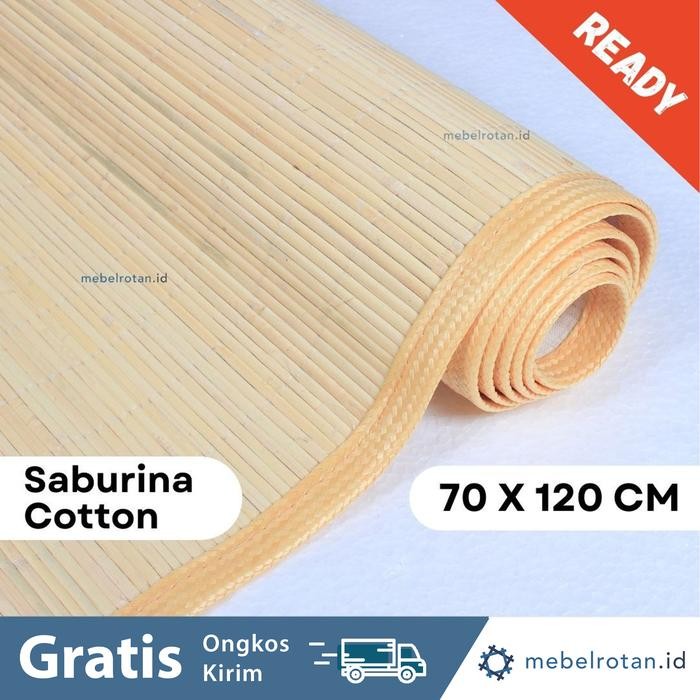 ORIGINAL Lampit Rotan Saburina 70x120cm Handmade Tikar Kaet Kalimantan READY STOCK