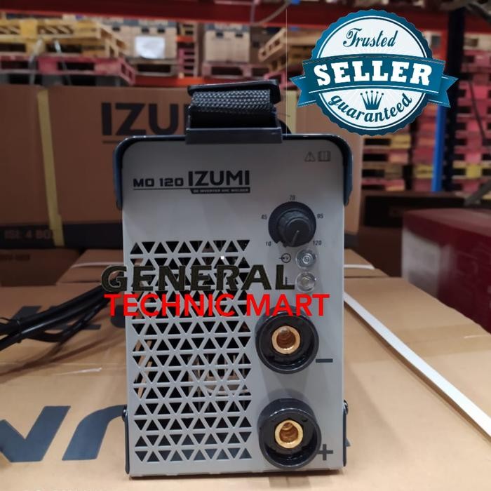 IZUMI Mesin Las Max 120 A 900 watt Terbaik Trafo Las IGBT MMA 120