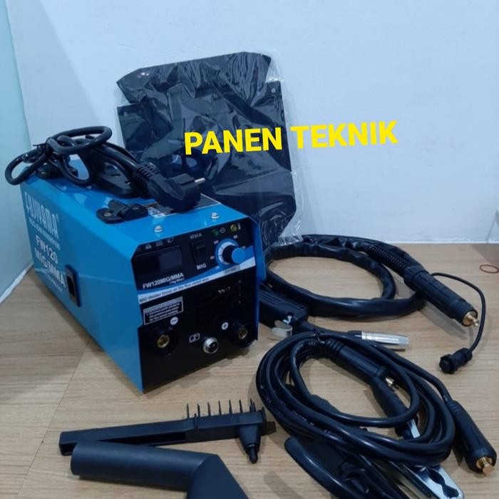 MESIN TRAVO LAS LISTRIK FUJIYAMA MIG 120 INVERTER TANPA GAS MIG120