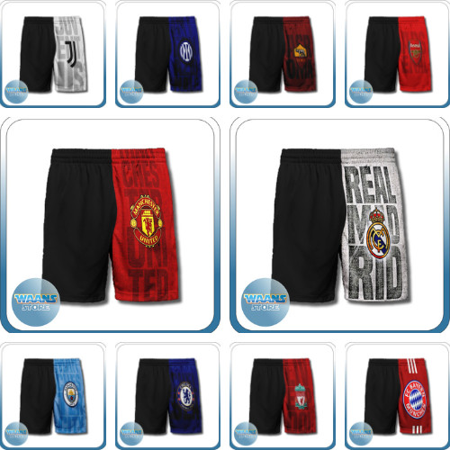 Celana Anak Club Bola Eropa Celana Pendek Keren Cocok Untuk Santai Celana Anak Usia 1-12 Tahun | Waa