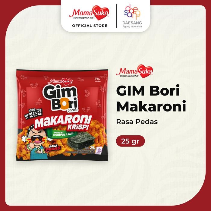 

ASLI MamaSuka - Gim B Makaroni Spicy 25 gr (Sample tidak dijual satuan) READY STOCK