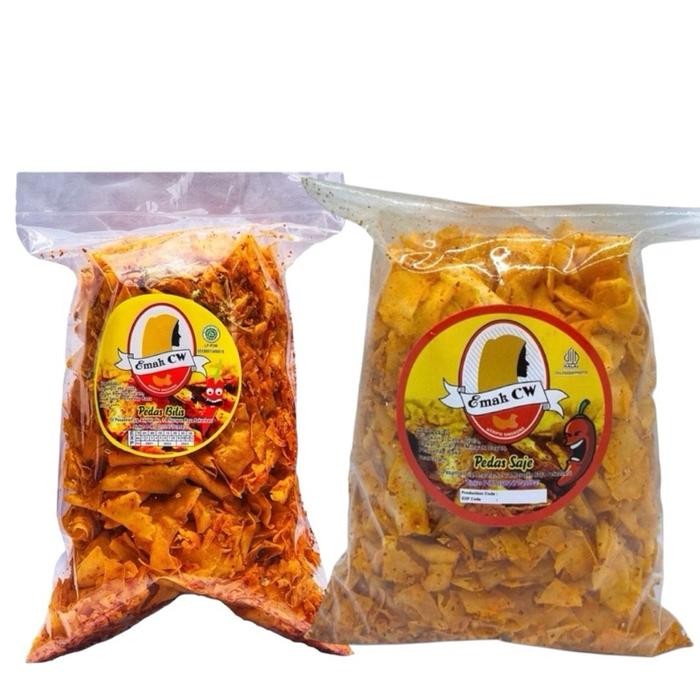 

DISKON Emak Cw - 2Pcs Paket Nage 69 ( Pedas Bilis 500G, Pedas Saje 500G ) READY STOCK