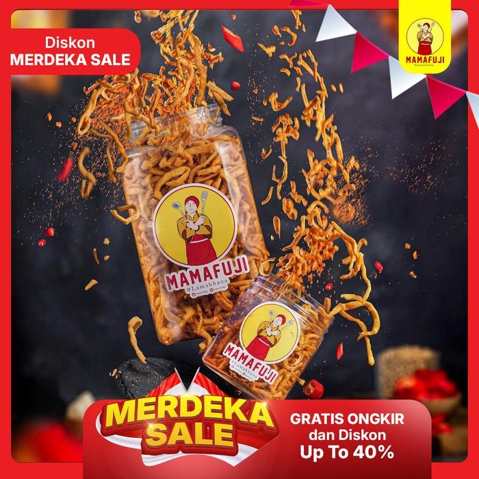 

TERMURAH Mama Fuji - Kue Bawang Spicy 250gr - Snack Cemilan Pedas Food READY STOCK