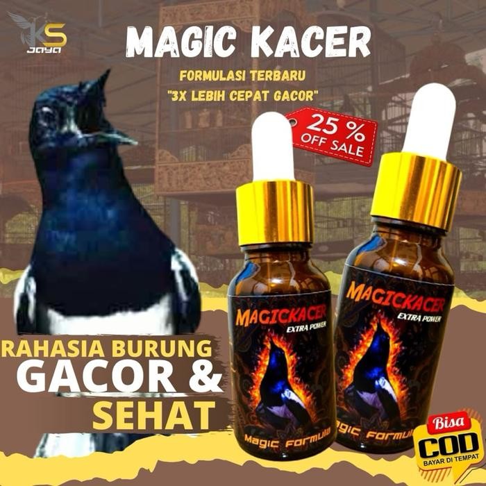 MAGIC KACER VITAMIN PENGGACOR BURUNG JUARA