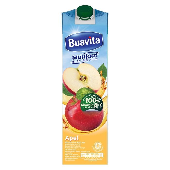 

Pilihan- Buavita Jus Apple 1 Liter