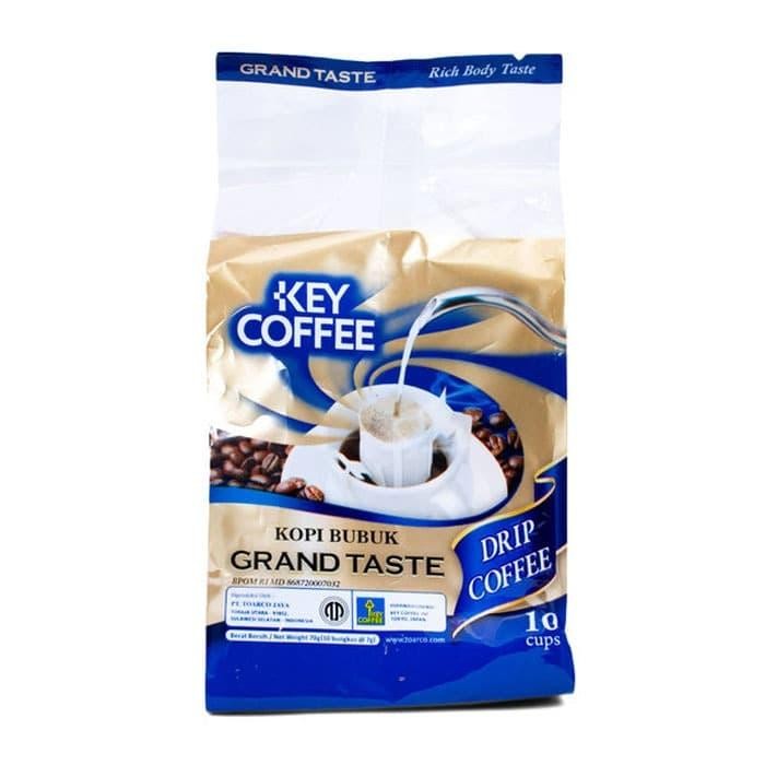 

Pilihan- Toarco Key Coffee Drip Grand Taste 1 Pack