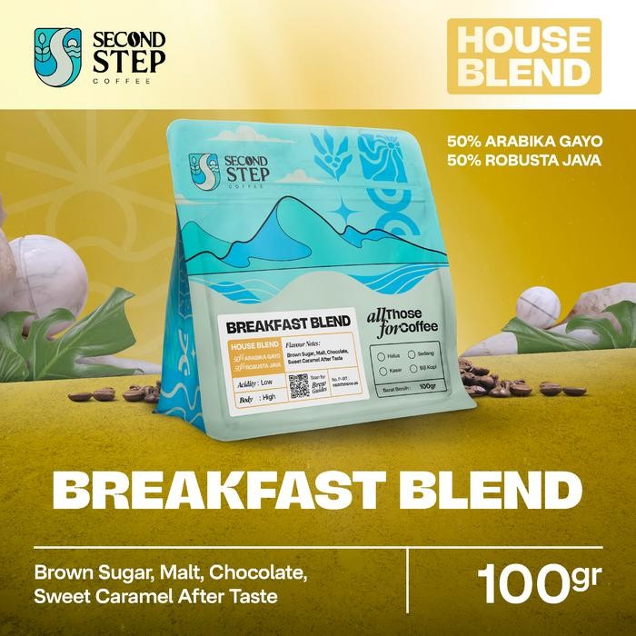 

Pilihan- Biji Kopi Bubuk Gold Breakfast Blend Espresso Coffee Bean 100Gr Coffe