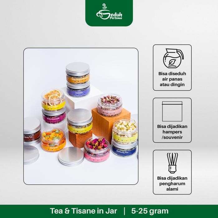 

Pilihan- Tea & Tisane In Jar / Souvenir Teh Dalam Jar