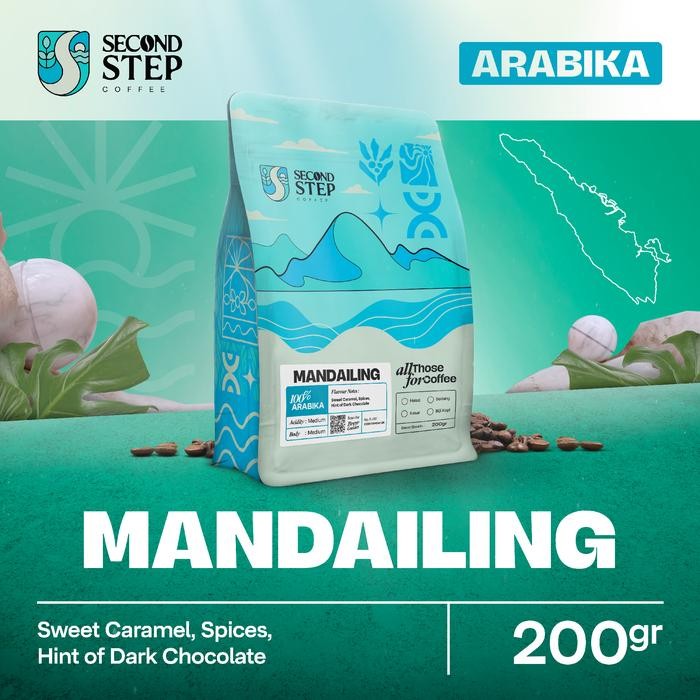 

Pilihan- Kopi Mandailing Arabica Coffee Arabika Asli Tanpa Gula Biji Bubuk Coffe Beans 200 Gram