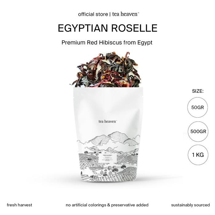 

Pilihan- Egyptian Roselle Bunga Rosella Merah Egypt Origin Premium Organik