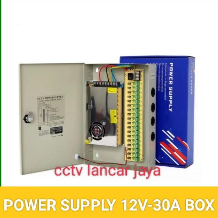 Psu Box 30A 12V / Switching Power Supply Box 30 Ampere
